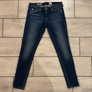 AG Adriano Goldschmied Dark Blue Skinny Jeans